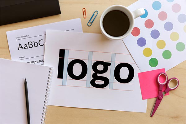 Logo design process image